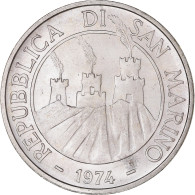 Monnaie, Saint Marin , 500 Lire, 1974, Rome, FDC, Argent, KM:37 - San Marino