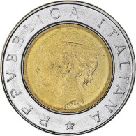 Monnaie, Italie, 500 Lire, 1993, Rome, TB+, Bimétallique, KM:160 - 500 Liras