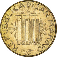 Monnaie, Saint Marin , 20 Lire, 1985, Rome, FDC, Bronze-Aluminium, KM:177 - Saint-Marin