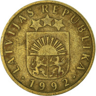 Monnaie, Lettonie, 5 Santimi, 1992 - Lettonia