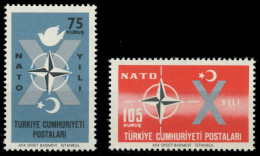 TÜRKEI 1962 Nr 1830-1831 Postfrisch X063C8A - Unused Stamps