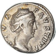 Monnaie, Diva Faustina I, Denier, 148, Rome, TTB, Argent, RIC:344 - Les Antonins (96 à 192)