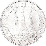 Monnaie, Saint Marin , 500 Lire, 1975, Rome, SPL, Argent, KM:47 - San Marino