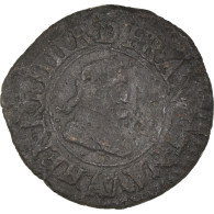 Monnaie, France, Henri IV, Denier Tournois, 1607, Paris, TB, Cuivre, CGKL:224 - 1589-1610 Hendrik IV