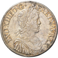 Monnaie, France, Louis XIV, Écu à La Mèche Longue, Ecu, 1652, Paris, TTB - 1643-1715 Ludwig XIV.