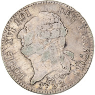 Monnaie, France, Louis XVI, Écu De 6 Livres François, ECU, 6 Livres, 1792 - Sonstige & Ohne Zuordnung