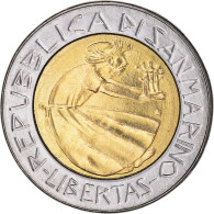 Monnaie, Saint Marin , 500 Lire, 1985, SPL, Bimétallique, KM:181 - Saint-Marin