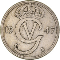 Monnaie, Suède, 50 Öre, 1947 - Suède
