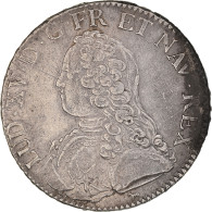 Monnaie, France, Louis XV, Écu Aux Branches D'olivier, Ecu, 1727, Paris, TTB+ - 1715-1774 Louis XV Le Bien-Aimé