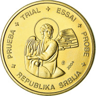 Serbie, 50 Euro Cent, 2004, Unofficial Private Coin, SPL, Laiton - Pruebas Privadas