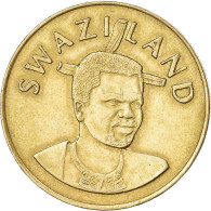 Monnaie, Eswatini, King Msawati III, 5 Emalangeni, 1999, TTB, Laiton, KM:47 - Swaziland