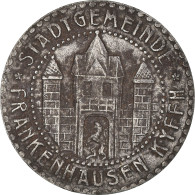 Monnaie, Allemagne, Frankenhausen, Kleingelgersatzmarke, 5 Pfennig, TTB, Iron - Notgeld