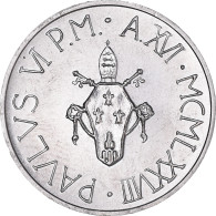 Monnaie, Cité Du Vatican, Paul VI, 5 Lire, 1978, Roma, FDC, Aluminium, KM:133 - Vatican