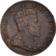 Monnaie, Hong Kong, Edward VII, Cent, 1903, TTB+, Bronze, KM:11 - Hongkong