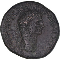 Monnaie, Claude, Sesterce, 41-50, Rome, TB+, Bronze, RIC:96 - The Julio-Claudians (27 BC To 69 AD)