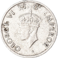 Monnaie, Inde Britannique, 1/4 Rupee, 1946 - Inde