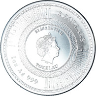 Monnaie, Tokelau, Elizabeth II, Vivat Humanitas, 5 Dollars, 1 Oz, 2020 - Nouvelle-Zélande