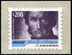 URUGUAY - 2016 - STAMP MNH ** - José Gervasio Artigas - Purple - Uruguay