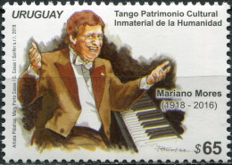 URUGUAY - 2018 - STAMP MNH ** - Mariano Mores (1918-2016), Tango Composer - Uruguay