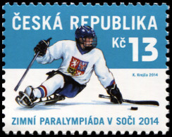 Czech Republic 2014. Winter Paralympics In Sochi 2014 (MNH OG) Stamp - Neufs