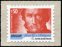 URUGUAY - 2016 - STAMP MNH ** - José Gervasio Artigas - Sealing Wax - Uruguay