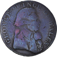 Monnaie, Grande-Bretagne, National Series, Halfpenny Token, 1795, Middlesex, TB - Otros & Sin Clasificación