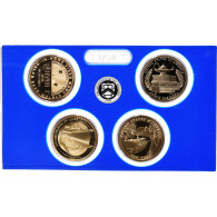 Monnaie, États-Unis, American Innovation, Dollar, 2021, BE.Coffret 4 Monnaies - Commemoratifs