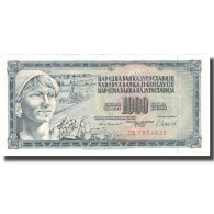 Billet, Yougoslavie, 1000 Dinara, 1981, 1981-11-04, KM:92a, TTB+ - Yougoslavie