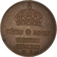 Monnaie, Suède, Gustaf VI, 2 Öre, 1954, TB+, Bronze, KM:821 - Suède