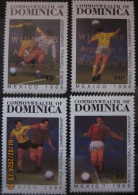 DOMINICA 1986 ~ S.G. 1022 - 1025, ~ WORLD CUP, MEXICO '86. ~ MNH #03236 - Dominica (1978-...)