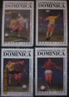 DOMINICA 1986 ~ S.G. 1022 - 1025, ~ WORLD CUP, MEXICO '86. ~ MNH #03236 - Dominique (1978-...)