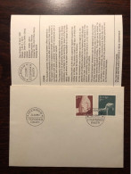 SWEDEN FDC COVER 1980 YEAR HEALTH INSURANCE HEALTH MEDICINE STAMPS - FDC