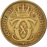 Monnaie, Danemark, Christian X, 2 Kroner, 1925, Copenhagen, TB - Danemark