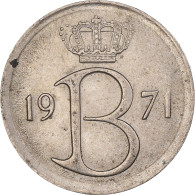 Monnaie, Belgique, 25 Centimes, 1971, Bruxelles, TB+, Cupro-nickel, KM:154.1 - 25 Cents