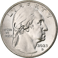 États-Unis, 25 Cents, 2023, Denver, Cupronickel Plaqué Cuivre, SPL - 2010-...: National Parks