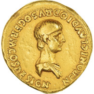 Monnaie, Néron, Aureus, 51-54 AD, Rome, TTB, Or, Calicó:407, RIC:78 - La Dinastia Giulio-Claudia Dinastia (-27 / 69)