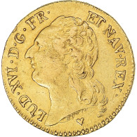 Monnaie, France, Louis XVI, Louis D'Or, 1786, Strasbourg, TTB+, Or, Gadoury:361 - 1774-1791 Luis XVI