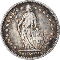 Monnaie, Suisse, Franc, 1908, Bern, TB, Argent, KM:24 - Autres & Non Classés