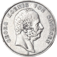 Monnaie, Etats Allemands, SAXONY-ALBERTINE, Georg, 5 Mark, 1903, Muldenhütten - Otros & Sin Clasificación