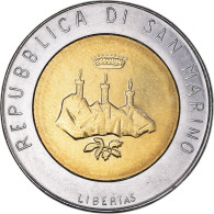 Monnaie, Saint Marin , 500 Lire, 1986, Rome, SPL, Bimétallique, KM:195 - San Marino