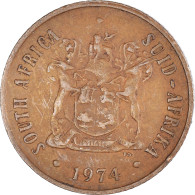 Monnaie, Afrique Du Sud, 2 Cents, 1974 - Zuid-Afrika