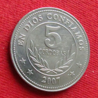 Nicaragua 5 Cordoba  2007  W ºº - Nicaragua