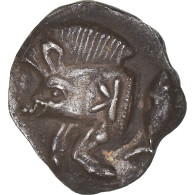 Monnaie, Mysie, Hémiobole, Ca. 450-400 BC, Cyzique, TTB+, Argent - Greche