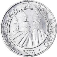 Monnaie, Saint Marin , Lira, 1974, FDC, Aluminium, KM:30 - Saint-Marin