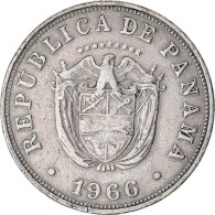 Monnaie, Panama, 5 Centesimos, 1966 - Panamá