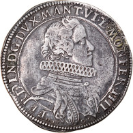 Monnaie, États Italiens, Ferdinand VI, Ducaton, 1617, Très Rare, SUP, Argent - Mantova