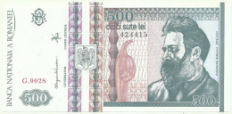 ROMANIA - 500 Lei - 12.1992 - Pick 101.b - Unc. - Série G.0028 - Romania