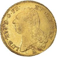 Monnaie, France, Louis XVI, Double Louis D'or à La Tête Nue, 1786, Nantes - 1774-1791 Lodewijjk XVI