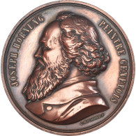 Suisse, Médaille, Joseph Hornung, Peintre, Genève, Arts & Culture, 1870 - Autres & Non Classés