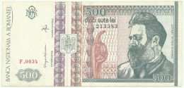 ROMANIA - 500 Lei - 12.1992 - Pick 101.b - Série F.0034 - Rumania